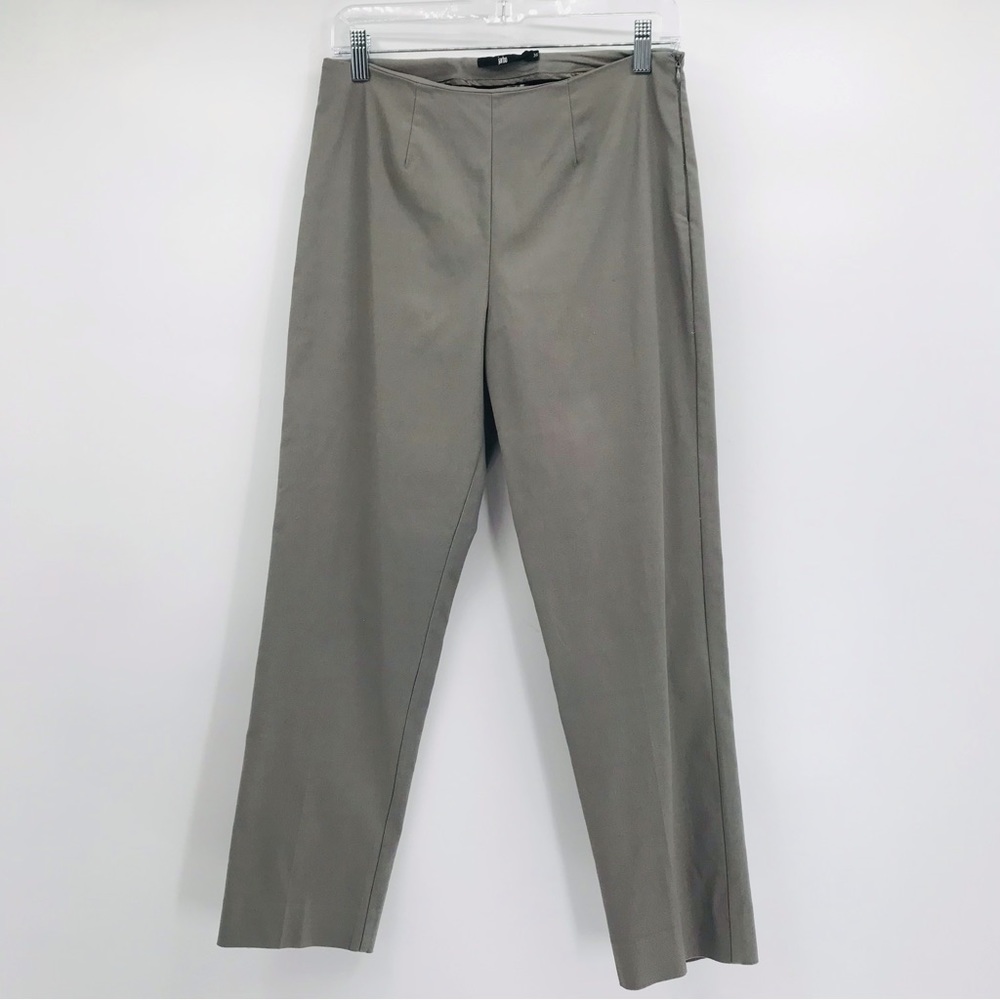 Jarbo High Rise Slim Leg Ankle Pants Taupe Size 36
